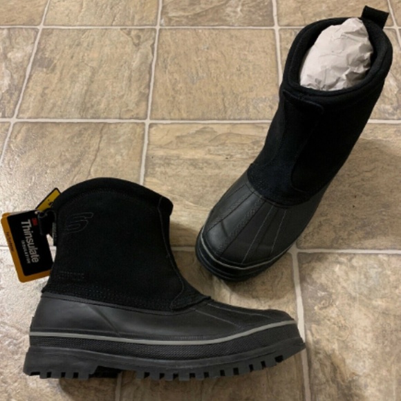 skechers winter boots men